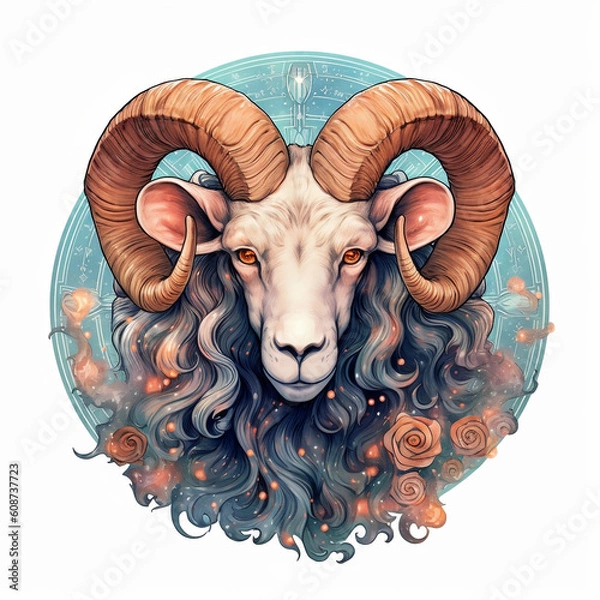 Obraz aries zodiac