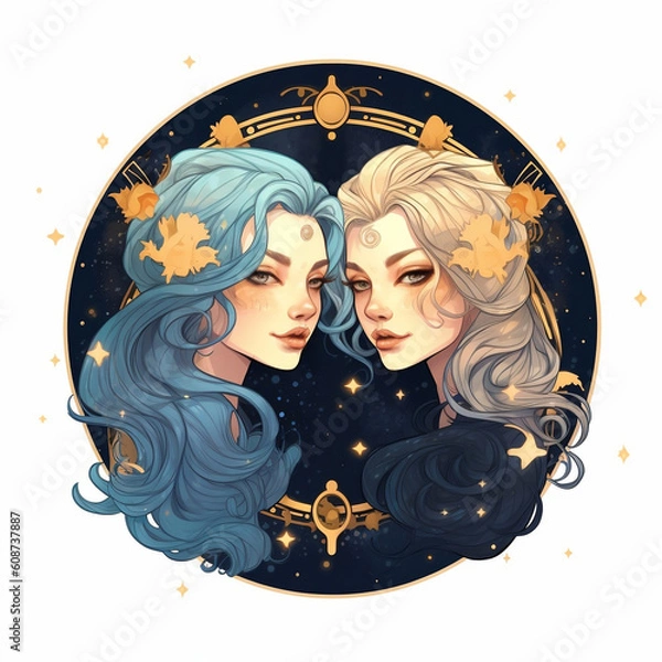 Obraz gemini zodiac