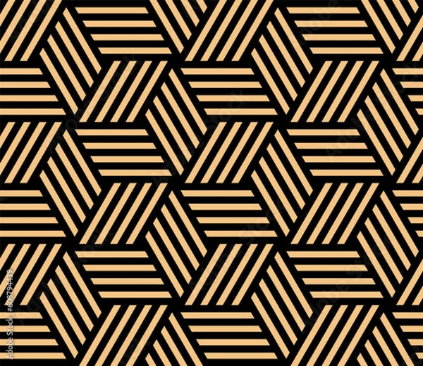 Obraz Abstract repeating seamless geometric pattern