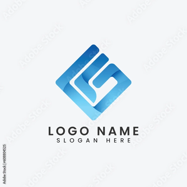 Obraz vector modern letter logo design, abstract logo design
