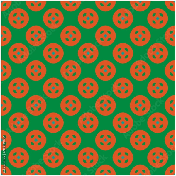 Fototapeta Abstract ethnic rug ornamental seamless pattern.Perfect for fashion, textile design, cute themed fabric, on wall paper, wrapping paper and home decor.