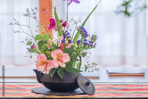 Obraz 花　インテリア　生け花