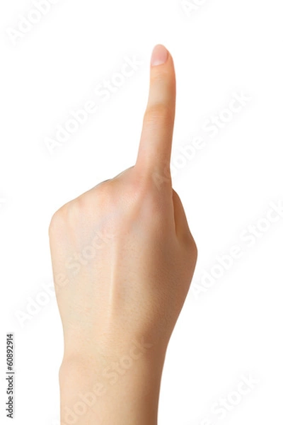 Fototapeta Pointing hand