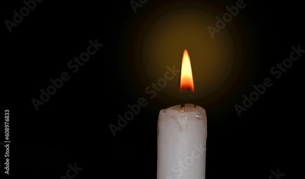 Obraz candle in the dark