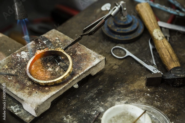 Obraz Jewelery making