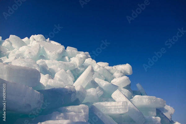 Obraz ice and sky.