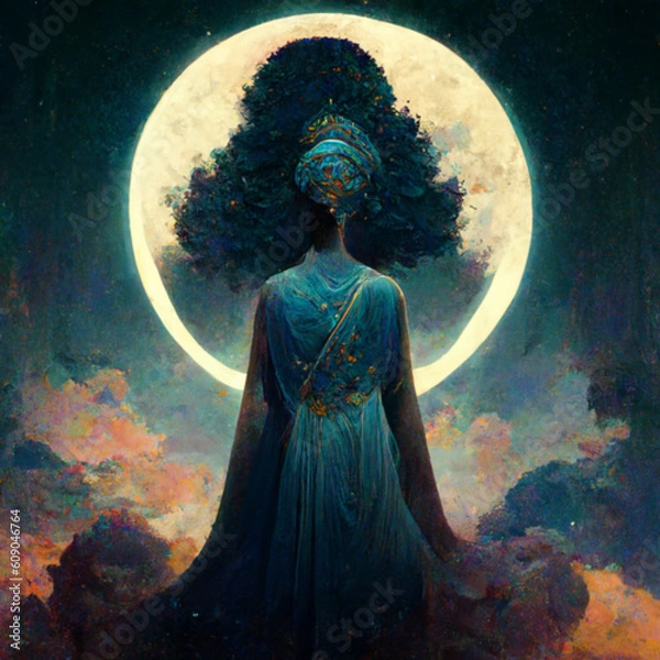 Obraz moon goddess