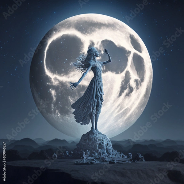 Obraz moon goddess