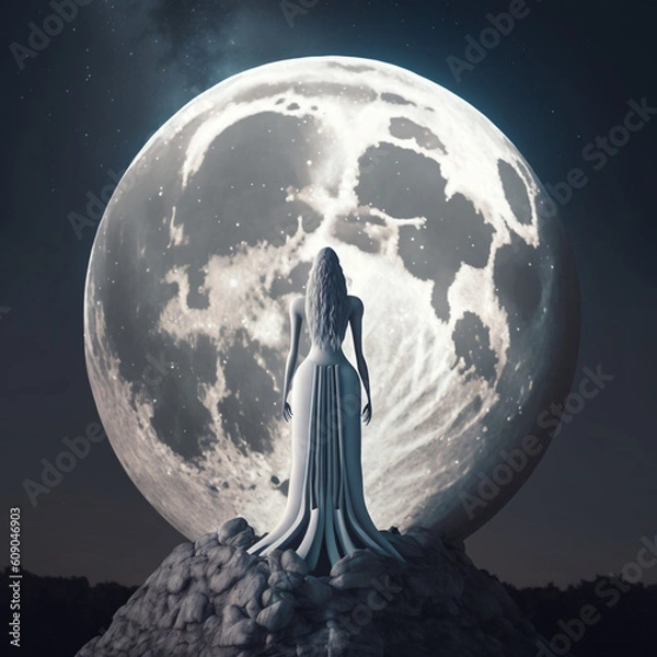 Obraz moon goddess