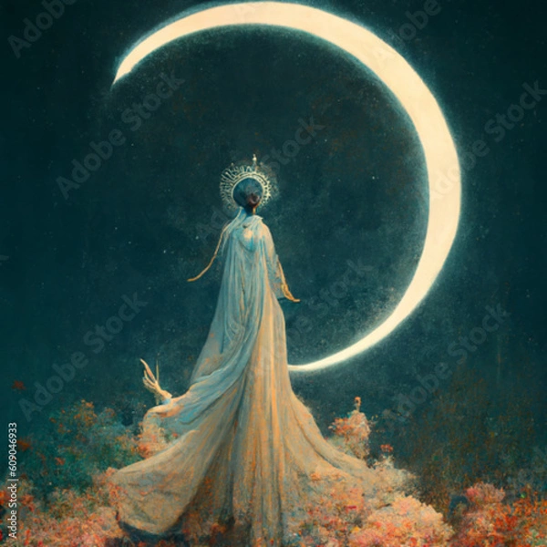 Obraz moon goddess