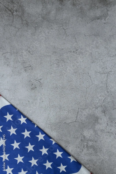 Fototapeta Independence Day 4th of July. Congratulations background. American flag.