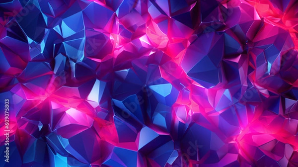 Fototapeta Abstract wallpaper. Ultra Violet color. minimalist with bright lighting. Generative Ai.