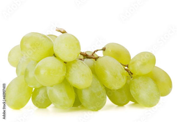 Fototapeta Green grape bunch