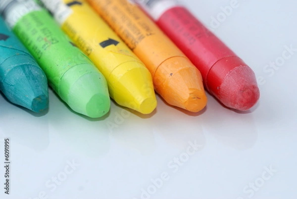 Obraz crayons pastel