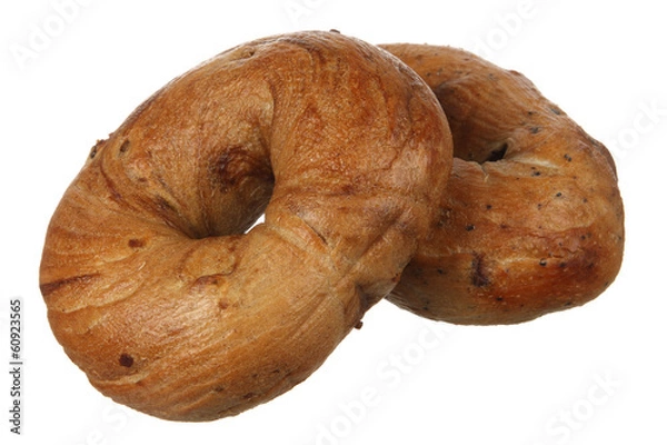 Obraz Two Raisin Bagel