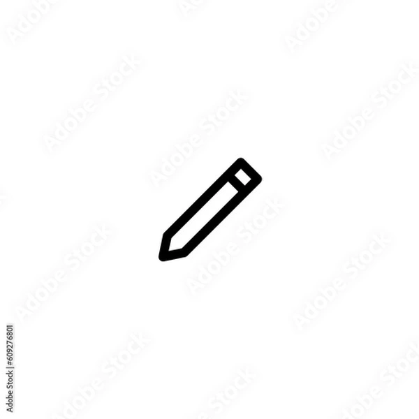 Fototapeta Edit vector icon. Pencil, Write icon symbol illustration