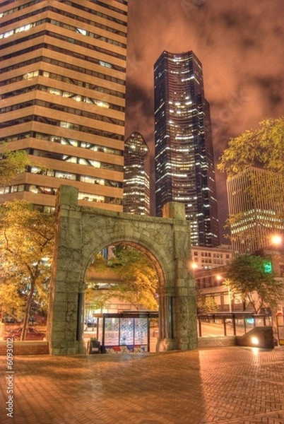 Fototapeta Seattle Downtown