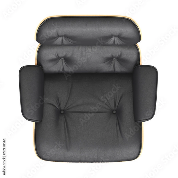 Obraz Leather chair 04_top view