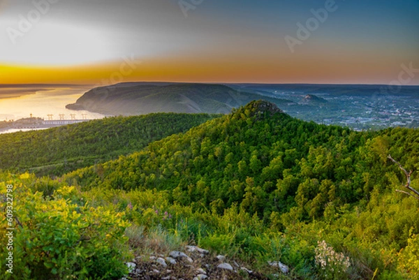 Obraz Sunrise in the Zhigulyovo Mountains!