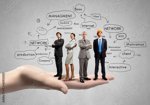 Fototapeta Team concept