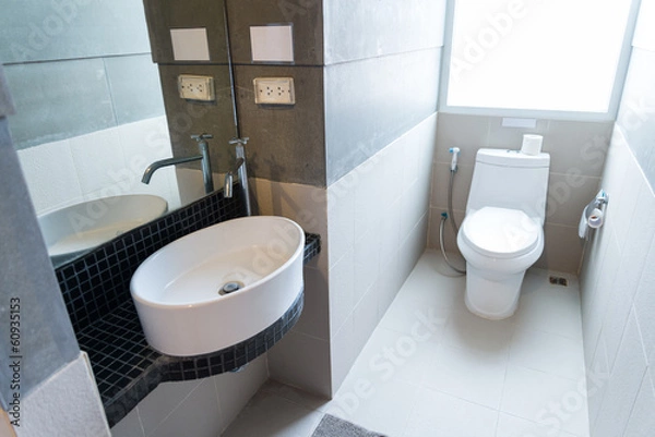 Obraz Toilet in the bathroom