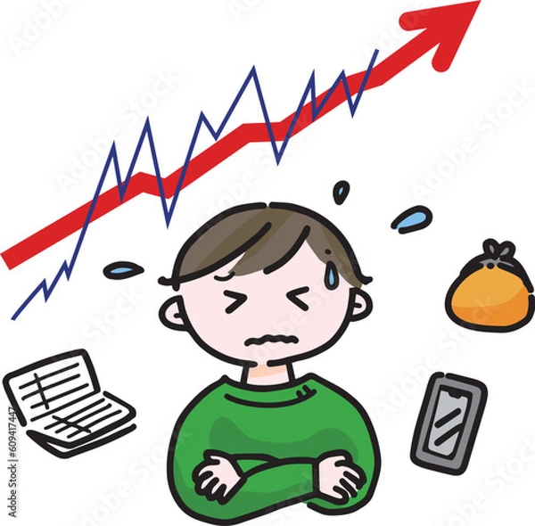 Fototapeta 物価上昇　円安　