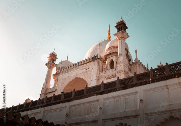 Obraz Bibi Ka Maqbara during the evening golden hour