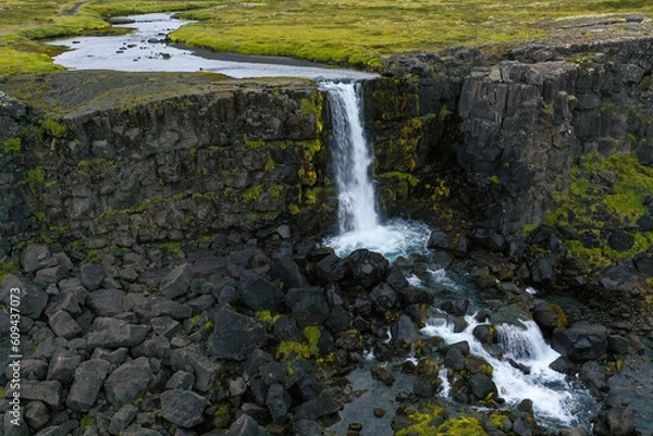 Obraz waterfall in iceland