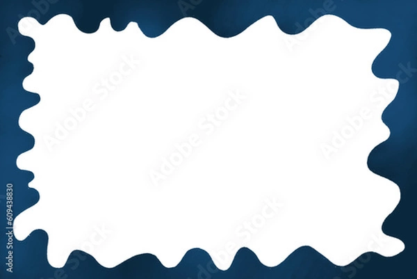 Fototapeta blue background with frame for text