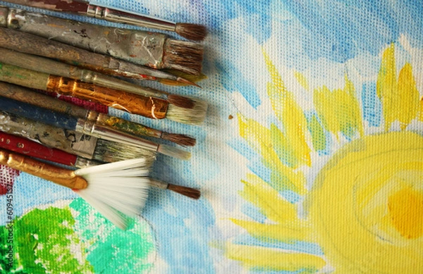 Obraz Szczotki malarzy