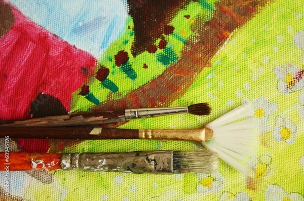 Obraz Painters brushes
