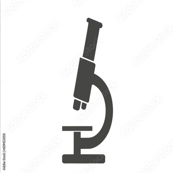 Fototapeta microscope isolated on white