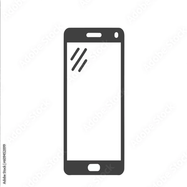 Fototapeta phone isolated on white