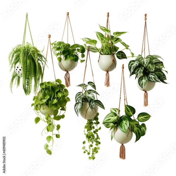 Obraz Hanging plant, transparent background