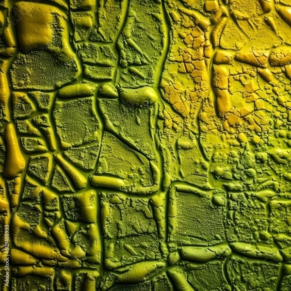 Obraz green 3D wall texture