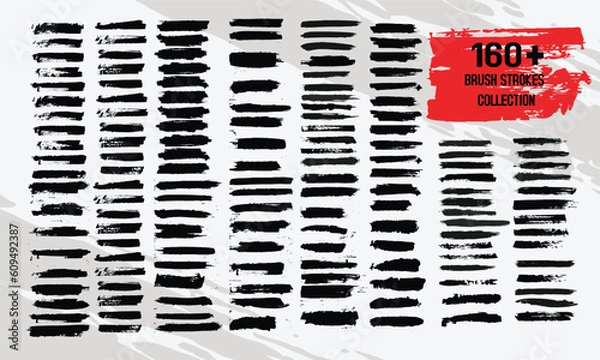 Fototapeta brush stroke grunge