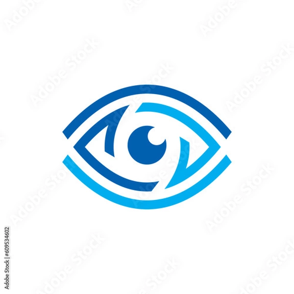 Fototapeta eyes logo