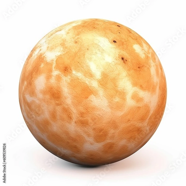 Obraz mars planet isolated on white background, generative AI