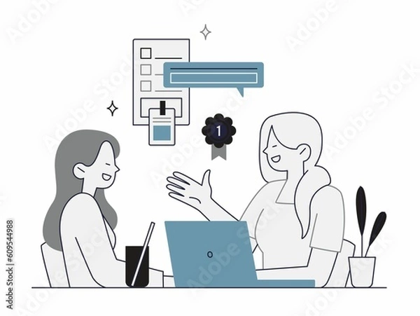 Obraz people working together