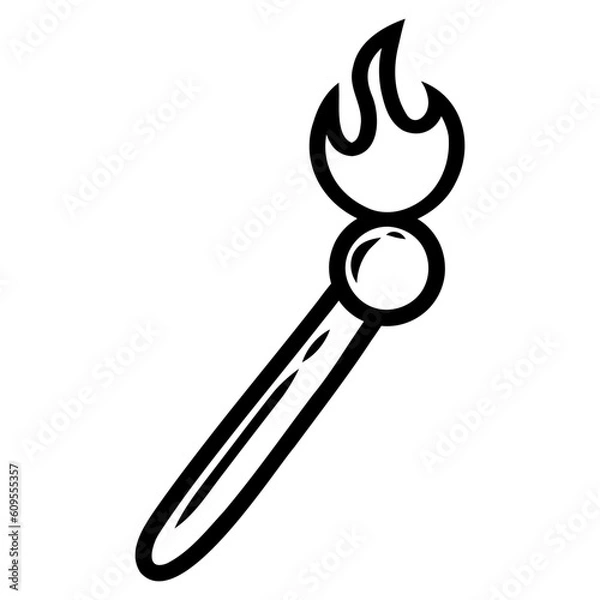 Fototapeta matchstick