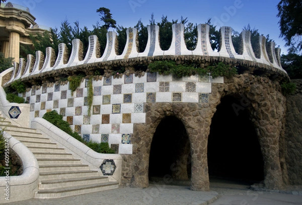 Obraz Park Guell Barcelona