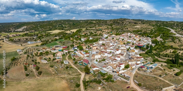 Obraz The Cistercian Monastery of Monsalud, in Corcoles,  Guadalajara