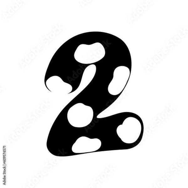 Obraz Two Number