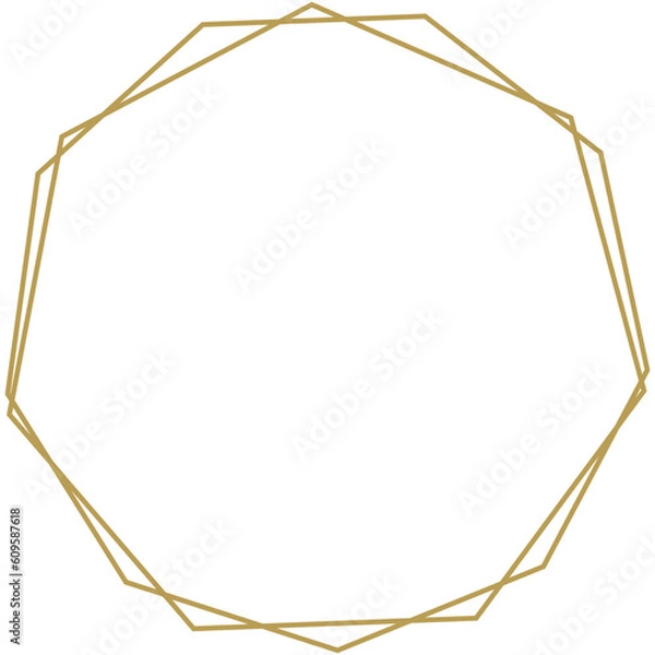 Obraz Geometric Frame Outline