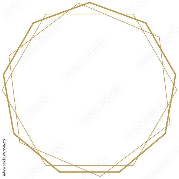 Obraz Geometric Frame Outline