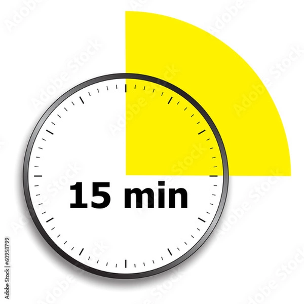 Obraz clock face stopwatch