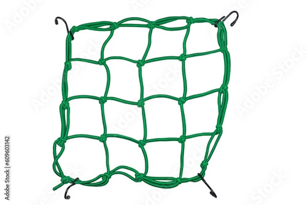 Obraz rubber netting to cover items motorbike