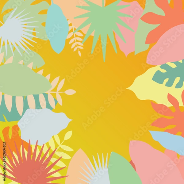 Fototapeta Background design with summer theme