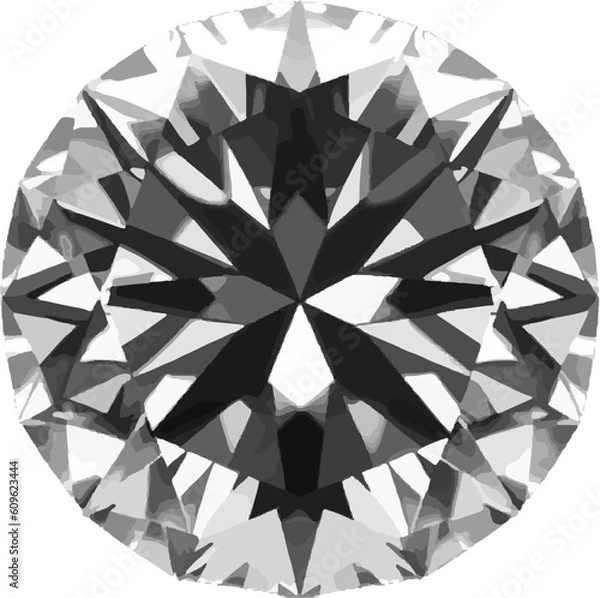 Obraz diamond illustration eps 10