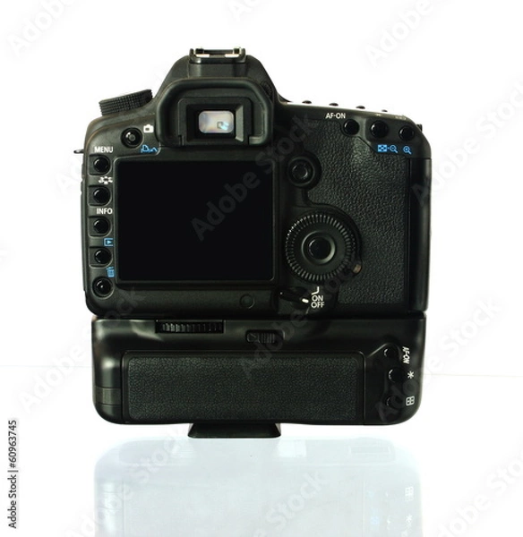 Obraz Spiegelreflexkamera Batteriegriff